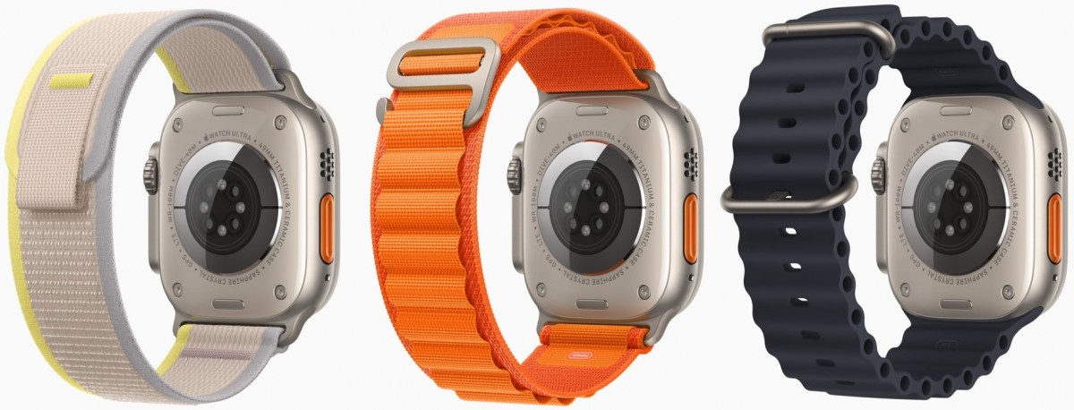 Apple Watch Ultra's Trail Loop, Alpine Loop, and Ocean Band straps
