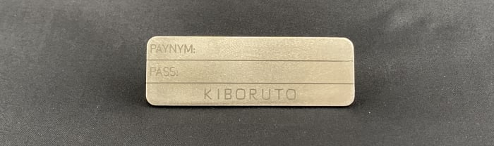 The Koboruto stainless-steel backup can protect your bitcoin seed phrase, even in the event of fire or flooding.