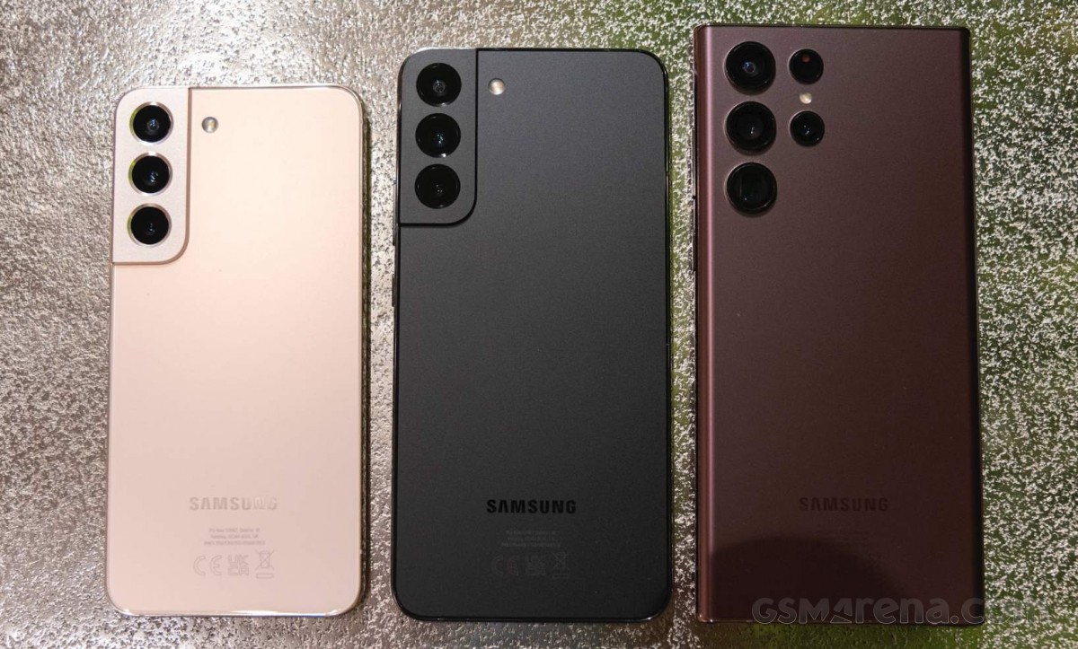 Samsung S22, S22+, and S22 Ultra