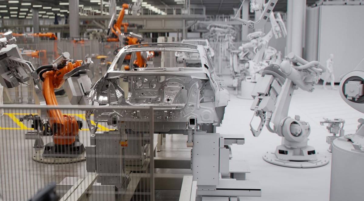 BMW is building a digital twin of a factory that will open for real in 2025.