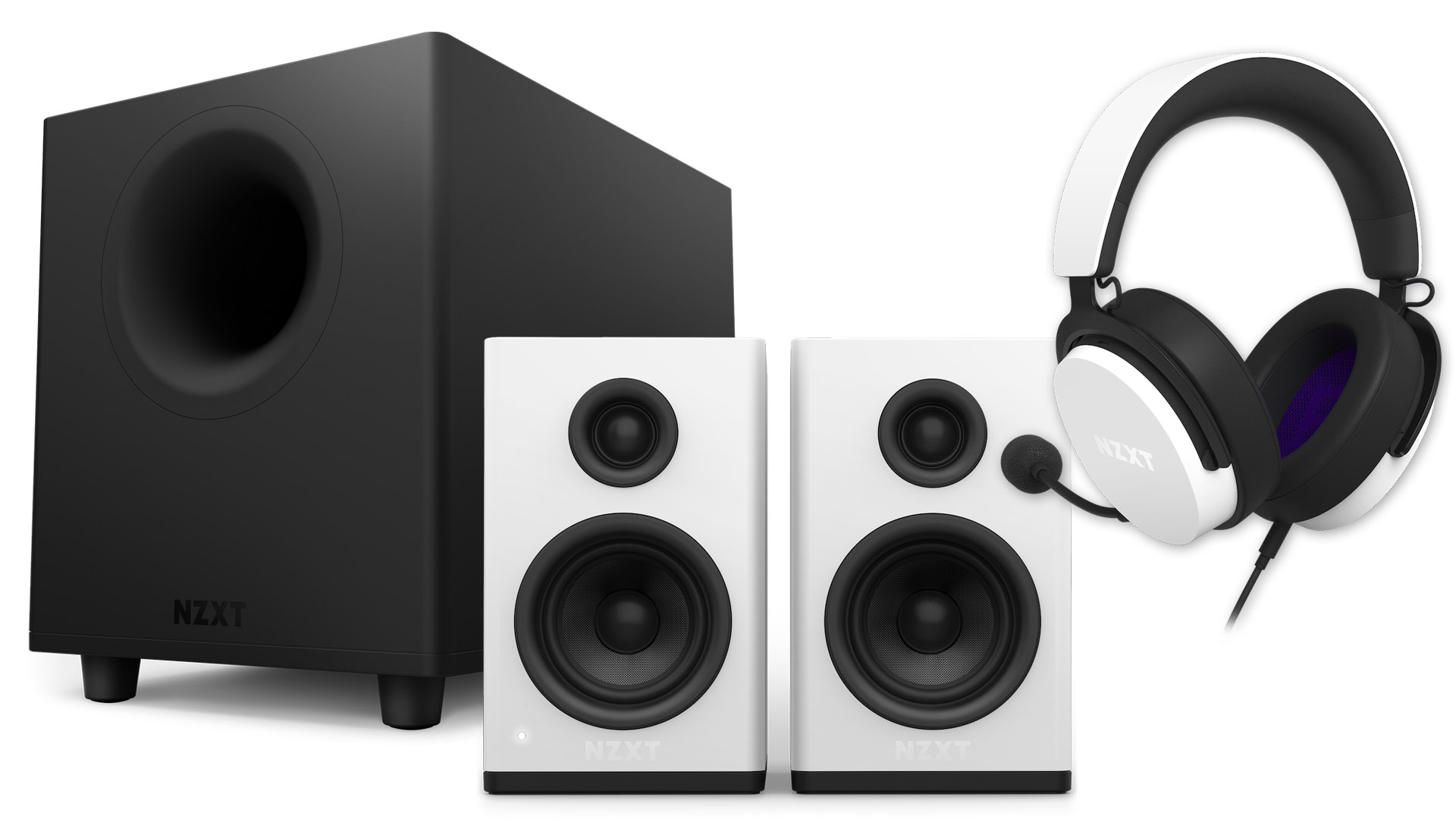 nzxt relay audio speakers and headsets