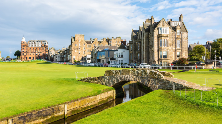 historic grounds of St Andrews