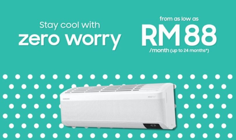 Own a Samsung Room Air Conditioner from RM88/month