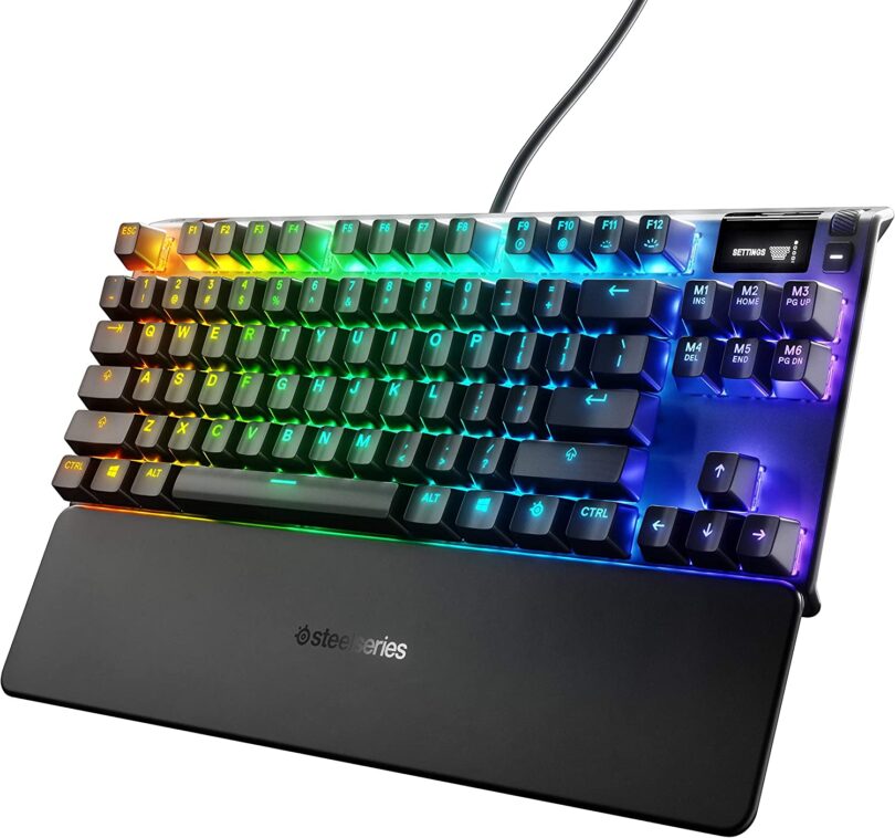 This $99 SteelSeries mechanical keyboard is compact and lightweight