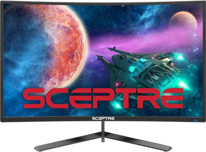 Escape reality with this $140 HP curved gaming monitor