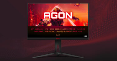 AOC AGON 5th generation gaming monitors unleashed with QHD resolutions, high refresh rates and Console Mode