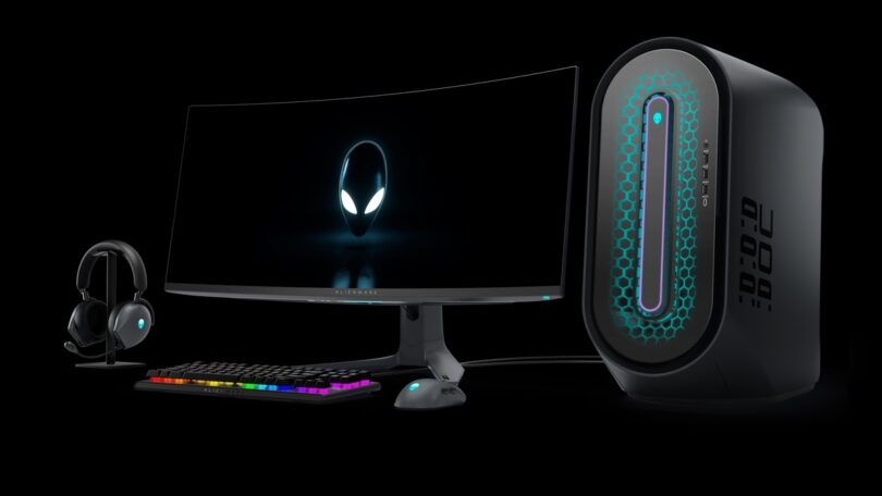 Alienware reveals cheaper curved monitor, tuned-up gaming PC