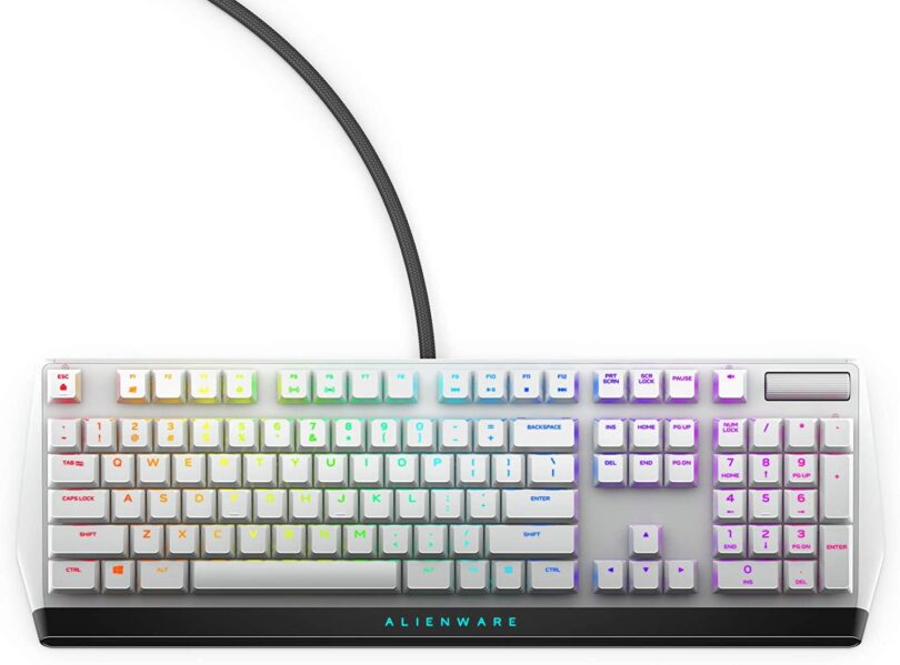 This futuristic-looking Alienware mechanical keyboard is $99 off