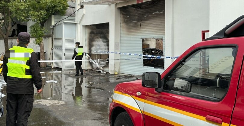 Tesla Denies Fire at Shanghai Auto Shop Caused by A Model Y
