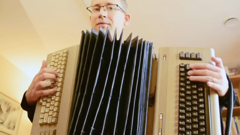 Weird Al would kill for this DIY Commodore 64 accordion