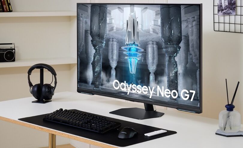 New 43-inch Samsung Odyssey Neo G7 monitor launched in Korea for 1.25 million won (US$982) and headed to North America soon