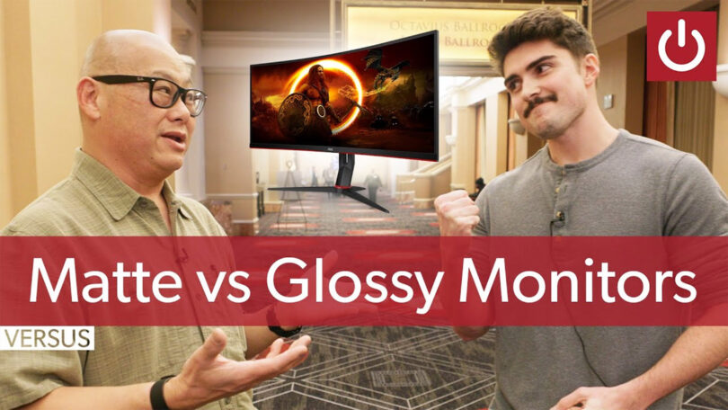 Matte vs glossy monitors: Ready? FIGHT! (feat. Graphically Challenged)