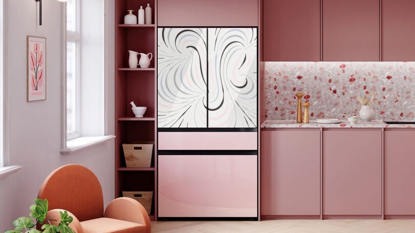 Samsung brings generative AI art and personalization to refrigerators