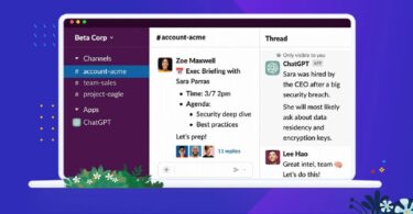 ChatGPT for Slack adds AI to your workplace chats