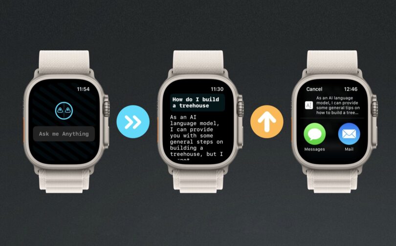 Apple Watch and watchOS get ChatGPT app with watch face complication