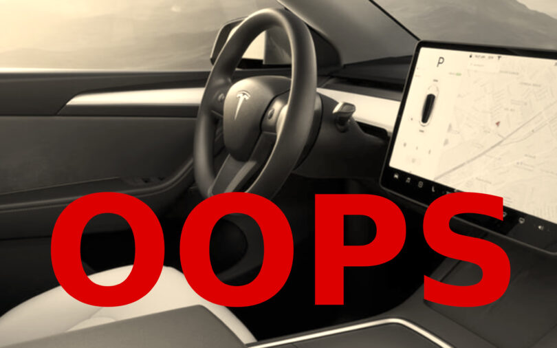 Tesla recalls 2023 Model Y for potentially disastrous loose steering wheel retention hardware