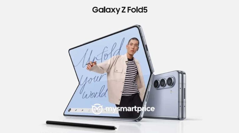 Leaked Samsung Galaxy Z Fold 5 renders reveal thinner bezels
