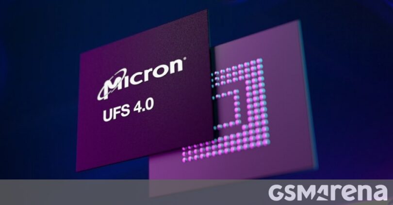 Micron unveils its UFS 4.0 storage tech, it’s twice as fast as previous-gen storage