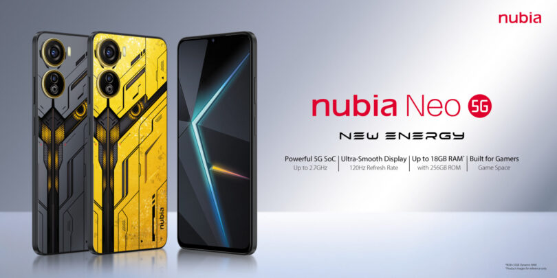 The nubia Neo 5G is an affordable 5G gaming phone at RM899