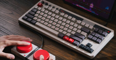 8BitDo’s first keyboard includes huge NES buttons